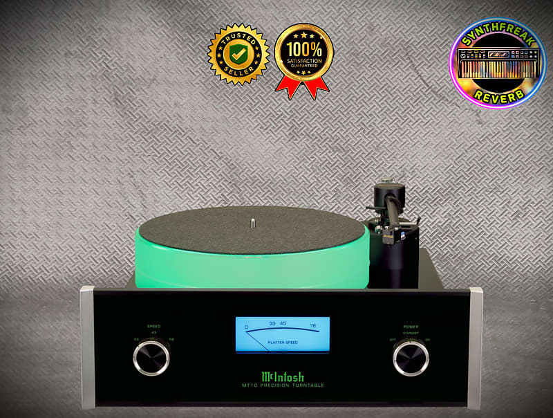 McIntosh MT10 Precision Turntable ✅Crypto Bitcoin Pay✅ RARE HIGH END Precision Turntable ✅ Profesional HiFi High Class Turntable✅Home Audio Turntable✅checked and full working ✅World Wide Shipping  			