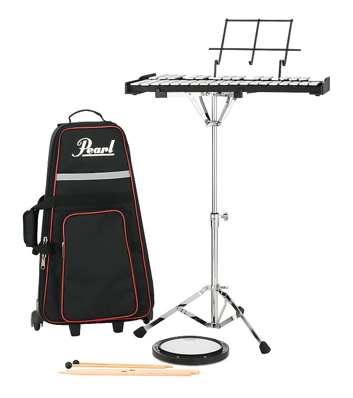 Pearl PK910C Student Bell Kit with Rolling Case image 1