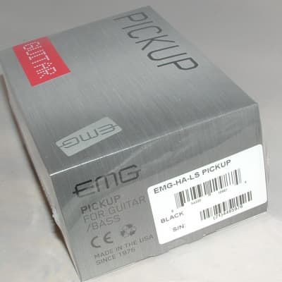 EMG HA-LS Active Humbucker Sized Single Coil (Black) Long Shaft  New with Warranty image 1