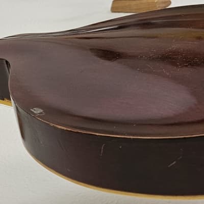 1913 The Gibson A-1 Mandolin Pumpkin Top Vintage Natural Acoustic Guitar image 12