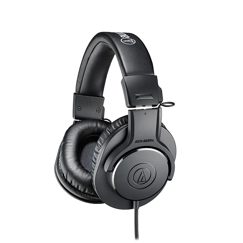 Audio Technica Closed Back Dynamic Monitor Headphones  			