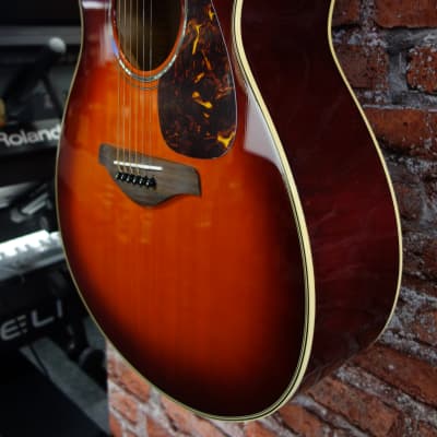 Yamaha FS-740 SFM Cherry Burst | Reverb