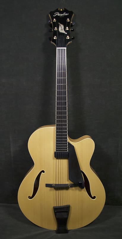 Peerless Manhattan Blonde Archtop Guitar w case #7141 image 1