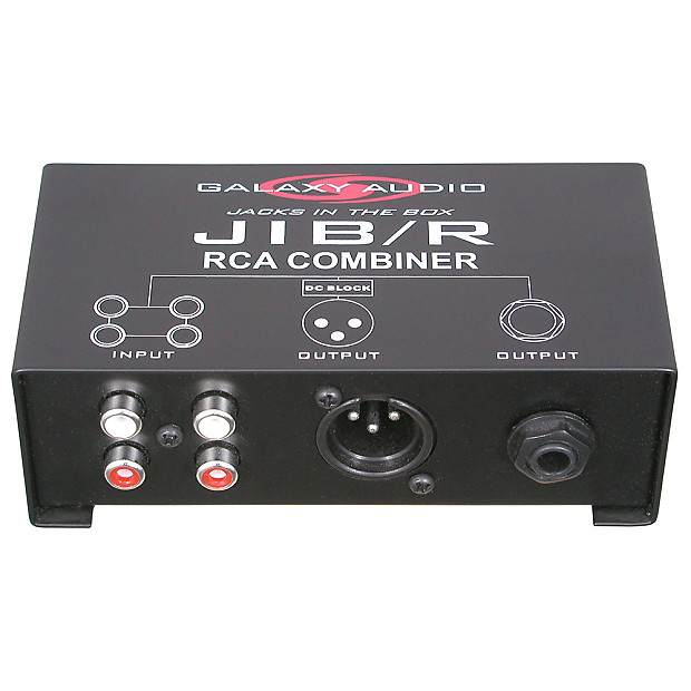 Galaxy Audio JIB/R Jack In The Box Source Combiner image 1