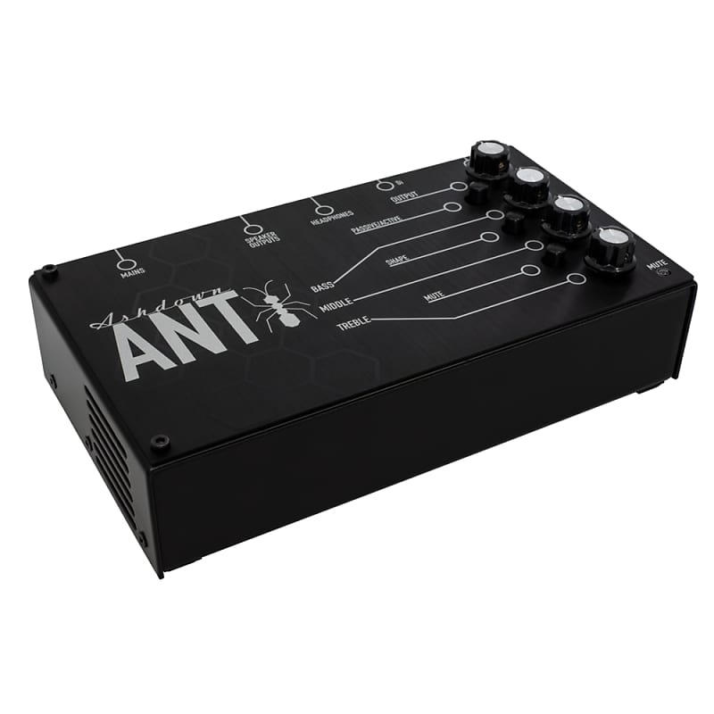 Ashdown Velvet Compressor Pedal for Bass Guitar, w/ Input