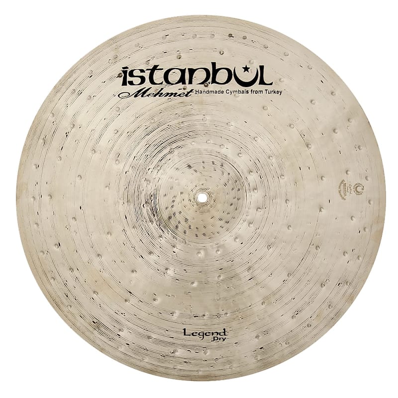 Istanbul Mehmet Cymbals 22" Legend Dry Ride Reverb