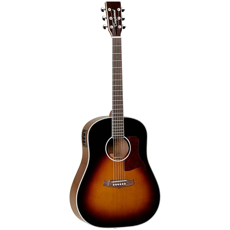 Tanglewood X15-SDTE Sundance Performance Pro Solid Spruce/Mahogany Sloped Shoulder Dreadnought with Electronics image 1