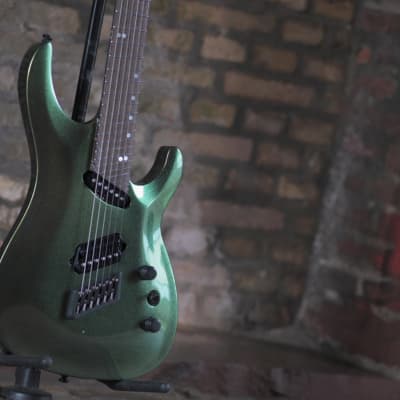 Ormsby SX GTR Carved Top, 6-String, Run 16B - Chameleon Green/Gold image 6