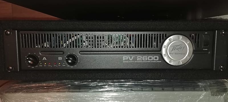 Peavey PV 2600 Power Amplifier (2600 watts) | Reverb