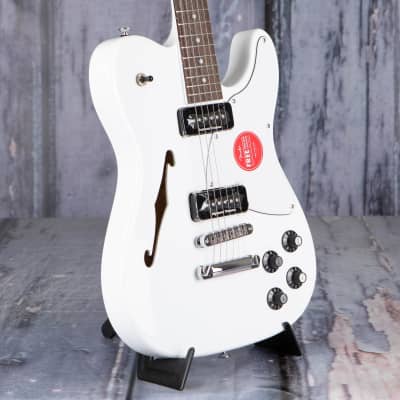 Fender Jim Adkins JA-90 Telecaster Thinline Semi-Hollowbody, White *Demo Model* image 2