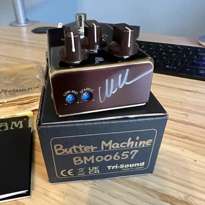 Vemuram Butter Machine Landau Distortion 2023, signed