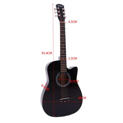 best acoustic guitar for beginners - blue / United States / 38 inches image 9