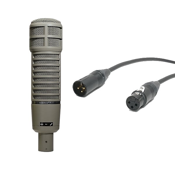 Electro-Voice RE20 ダイナミックマイク Electro-Voice RE20 Cardioid Variable-D Dynamic Microphone - Black