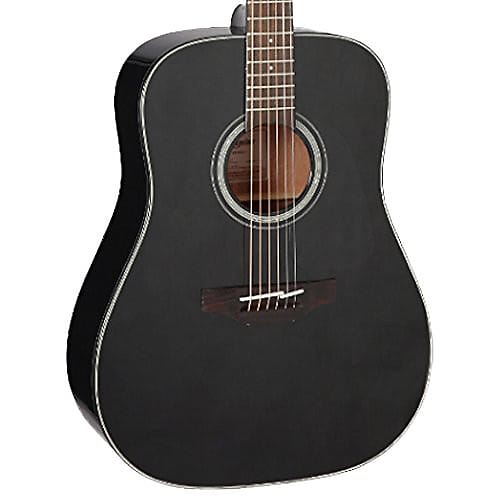 Takamine GD30CE BLK Dreadnought Acoustic Guitar, Black image 1