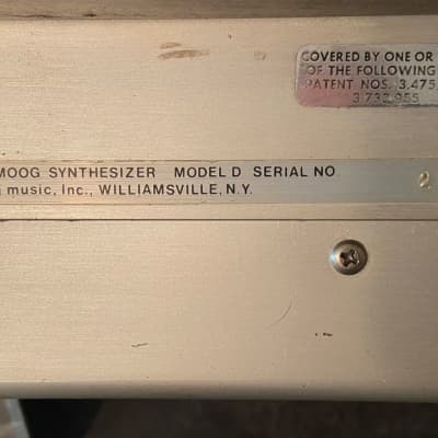 Vintage Moog  Minimoog Model D image 4