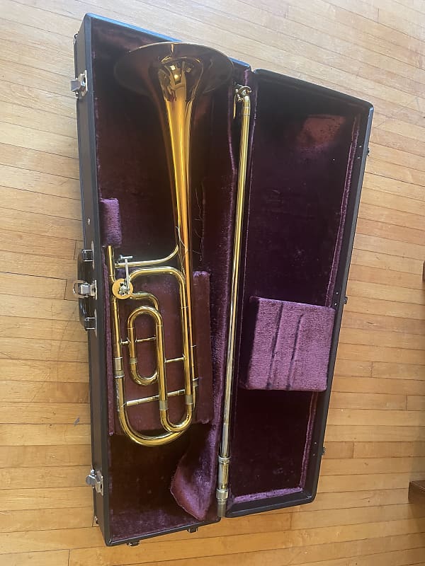 King 4BF large bore trombone Reverb