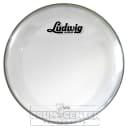 Ludwig Bass Drum Logo Head : 18" Powerstroke 3 Clear w/ Script Logo