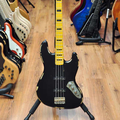 Vintage VJ74 Icon Bass - Distressed Black image 2