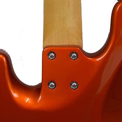 Mike Lull PJ5 Bass Candy Apple Orange RW image 8