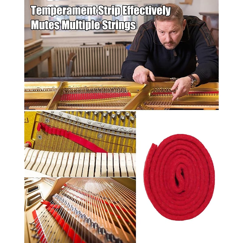 Buy Piano Tuning Wool Felt Temperament Strip
