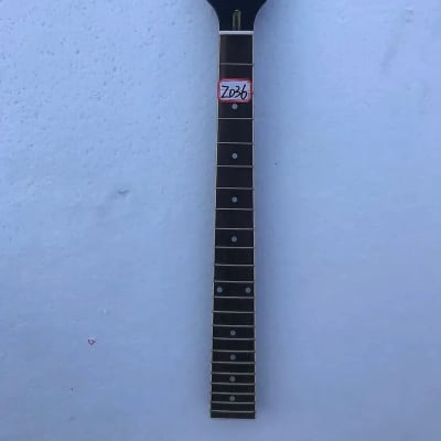 Custom Black Maple Wood Les Paul LP SG Style Guitar Neck and | Reverb