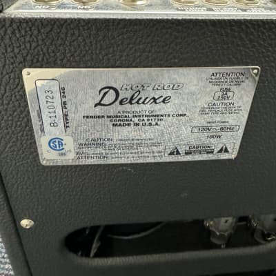 Fender Hot Rod Deluxe 3-Channel 40-Watt 1x12