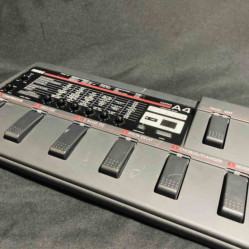 A4 Vintage Multieffects Processor, delay, chorus, pitch Reverb