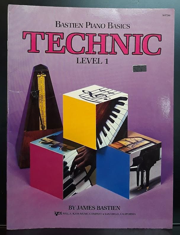 Bastien Piano Basics: Level 1 Technic | Reverb