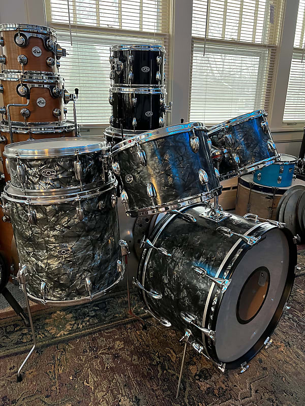 Slingerland Black Diamond Pearl 70’s Drums | Reverb