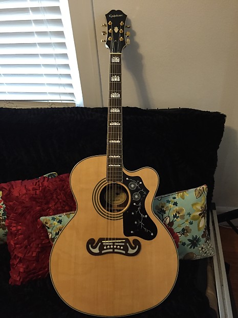 Epiphone EJ 300 sce 2004 natural