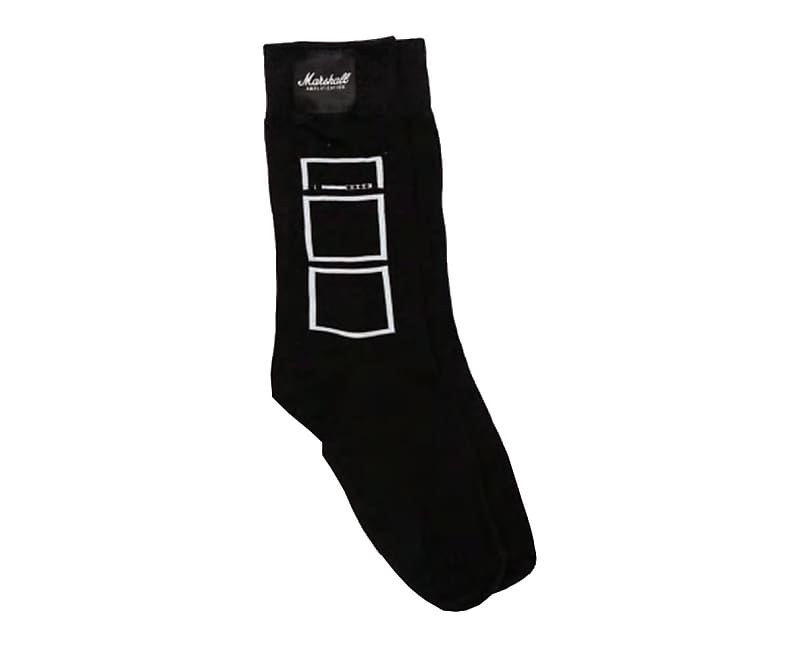 Marshall Monochrome Socks - Sizes 3-6 | Reverb