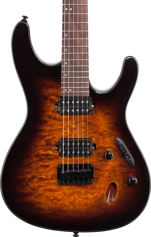 Ibanez S621QM S Standard Series Electric Guitar, Dragon Eye