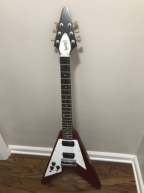 Immagine Gibson Flying V Faded Left-Handed Faded Cherry - 1