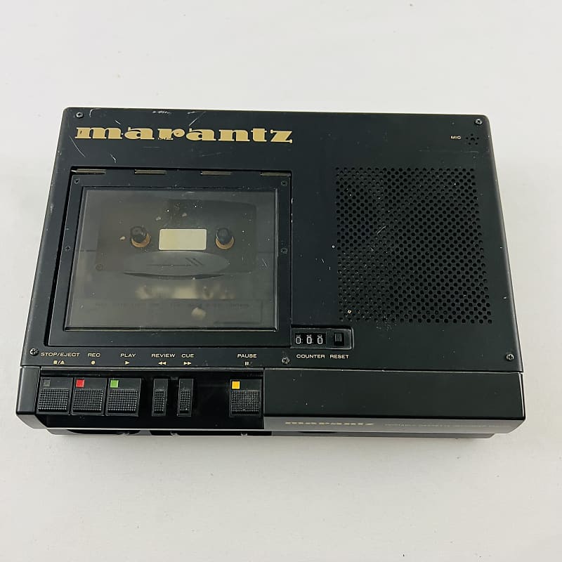 Marantz PMD101 Portable Field Cassette Tape Recorder, Reverb