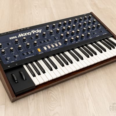 1980s Korg Mono/Poly MP-4 Vintage Analog Synthesizer, Fully Serviced