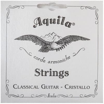 AQUILA 138C Cristallo Classical String Set Superio Saiten für Konzertgitarre E1-E6 for sale