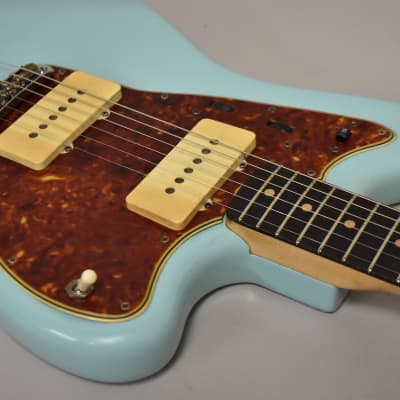 1960 Fender Jazzmaster Daphne Blue Refin Pre-CBS w/OHSC image 8