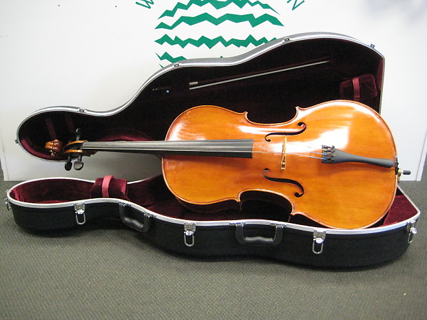 Used 4/4 Cello, Gewa Mittenwald 2000, with bow and case image 1