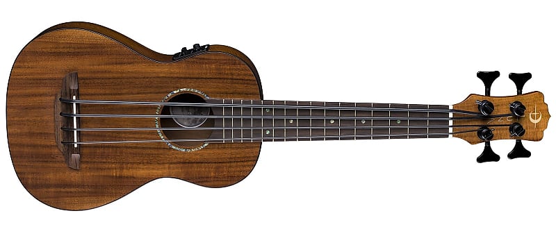 Luna Uke Bari Bass W Preamp And Gigbag Koa Reverb 0923