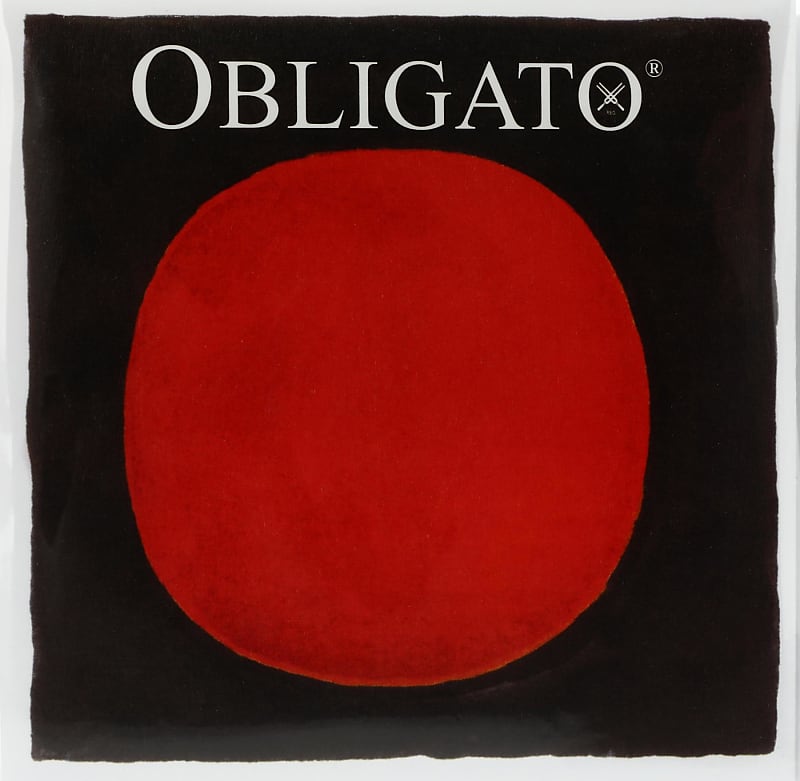 Pirastro Obligato Violin String Set - 4/4 Size Ball-end E image 1