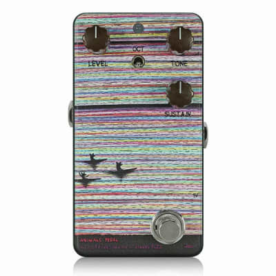 Animals Pedal In Oct,3 Foxes talking of dreamy FUZZ- Effects Pedal for Electric Guitar - NEW! image 1