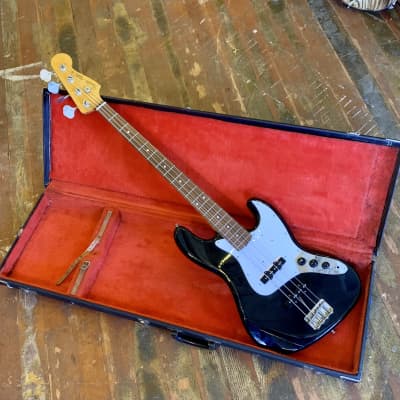 Fender 62 Jazz Bass Noir JB-62 original vintage mij crafted