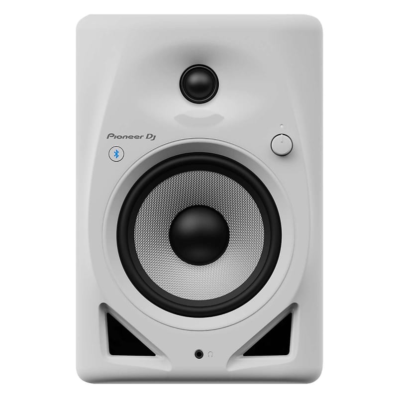 【美品】Pioneer DJ DM-50D-BT-W(ホワイト)(ペア) DM-50D-W 5 インチ アクティブ モニタースピーカー