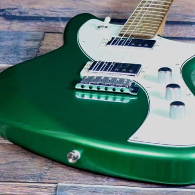 Fender Player Plus Meteora HH w/Fender Deluxe Gig Bag 2022 Model in Cosmic Jade image 4