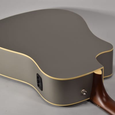 2021 Fender Redondo Player Slate Satin Finish Acoustic Guitar image 8
