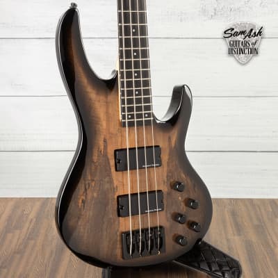 ESP E-II BTL-4 Bass Guitar Black Natural Burst #ES0952233 image 1