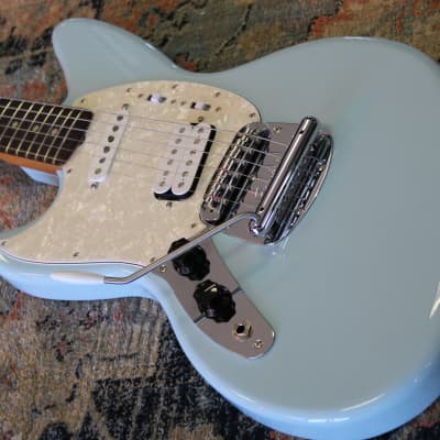 Fender Kurt Cobain Jag-Stang Sonic Blue "Lefty"  W/ Gig-Bag image 2