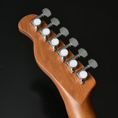 Bacchus BTE-1-RSM/M-3TS Universe Series Roasted Maple Electric Guitar, 3 Tone Sunburst image 4