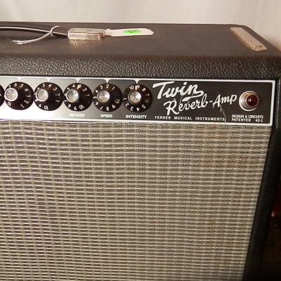 Fender Twin Reverb Reissue 2x12" Guitar Tube Combo Amp with Jensen Special Design Speakers and footswitch RECENTLY SERVICED image 2