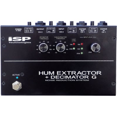 ISP Technologies Hum Extractor + Decimator G Noise Reduction